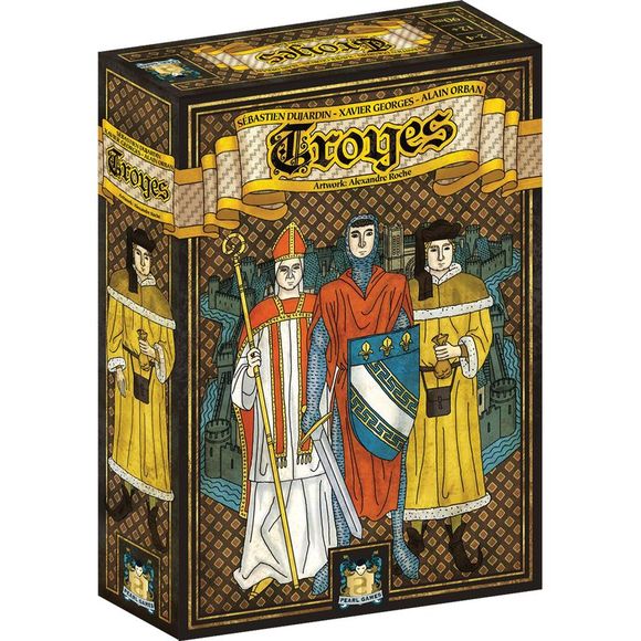 Troyes Strategy Board Game